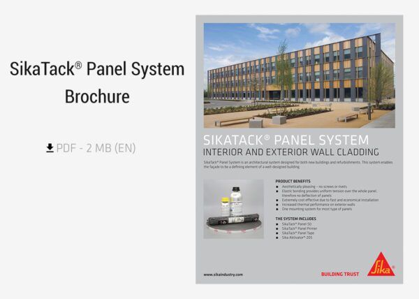 SikaTack® Panel Systems Brochure