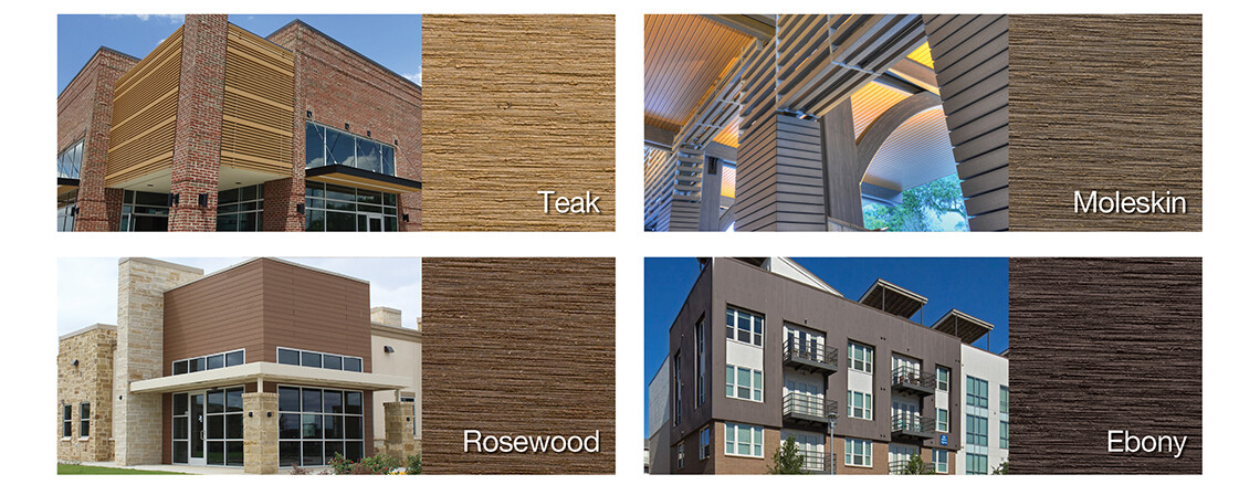 Geolam® Sustainable Wood-Plastic Composite Standard Colors