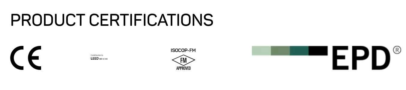 ISOCOP 4 Certifications