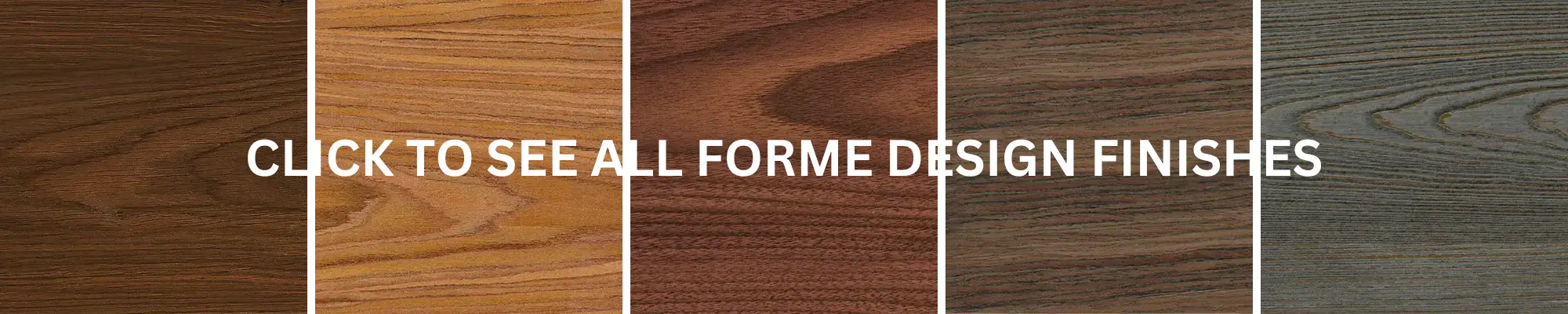 ForMe Design Woodgrain Aluminum Finishes